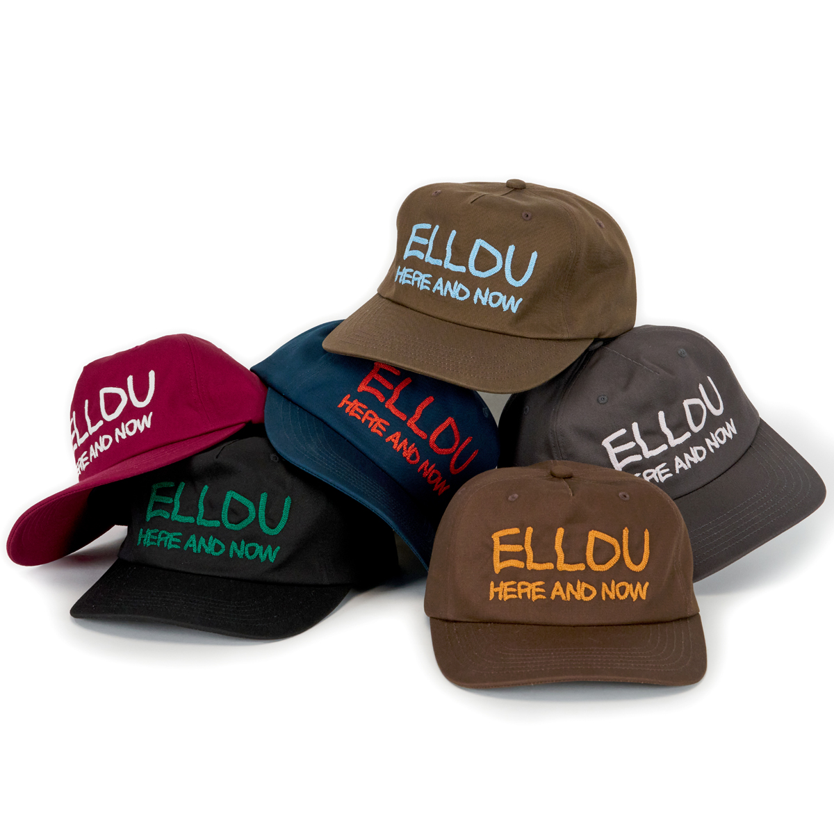 elldu エルドゥ EEE Pocket Camp Cap - Dark Brown | elldu | CAViAR